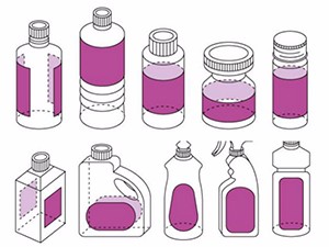 เครื่องติดฉลากสองด้านอัตโนมัติด้านหน้าและด้านหลัง