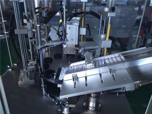 เครื่องบรรจุหลอดเครื่องสำอางล้ำเสียงปิดผนึก